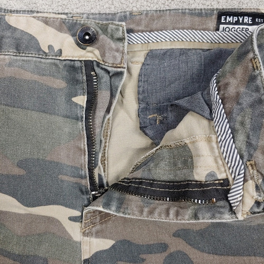 Empyre Camo Cargo Pants Joggers - Mens 35x27 - Streetwear Utility Tactical - Picture 5 of 16